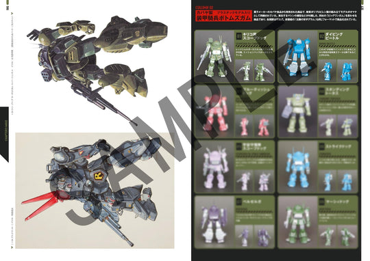 VOTOMS The Art of Armored Trooper Package Illustrations Collection - WAFUU JAPAN