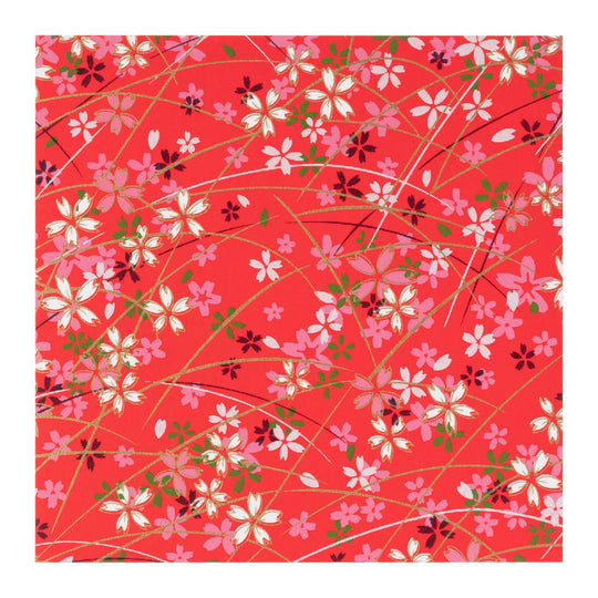 Washi Kwasumi Hand - Dyed Kyoto Yuzen Chiyogami Paper 15cm 20 Patterns - WAFUU JAPAN
