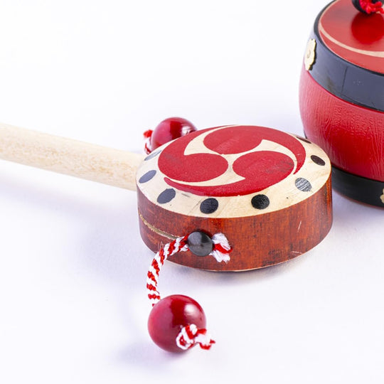 Wooden den - den daiko (natural Ø5×16 5 cm) Made in Japan bag included - WAFUU JAPAN