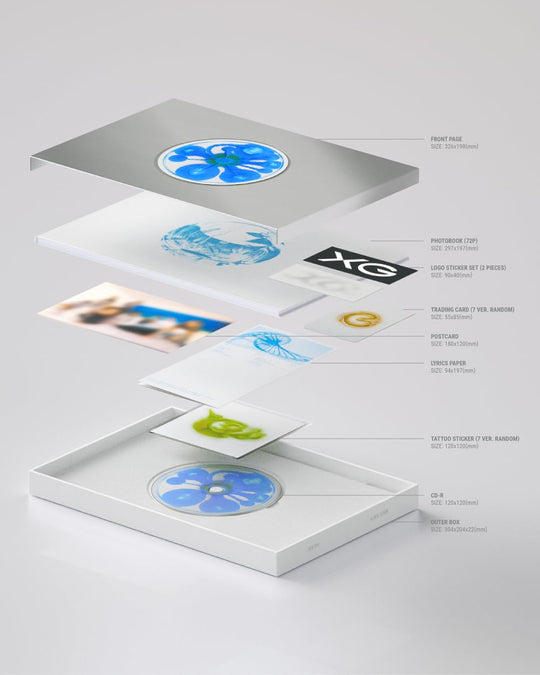 XG NEW DNA Mini Album G Version Music CD Limited Edition - WAFUU JAPAN