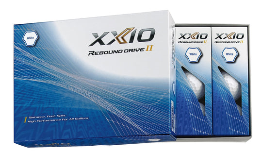 XXIO Rebound Drive 2 (2023) Golf Balls Dozen (12) White - WAFUU JAPAN