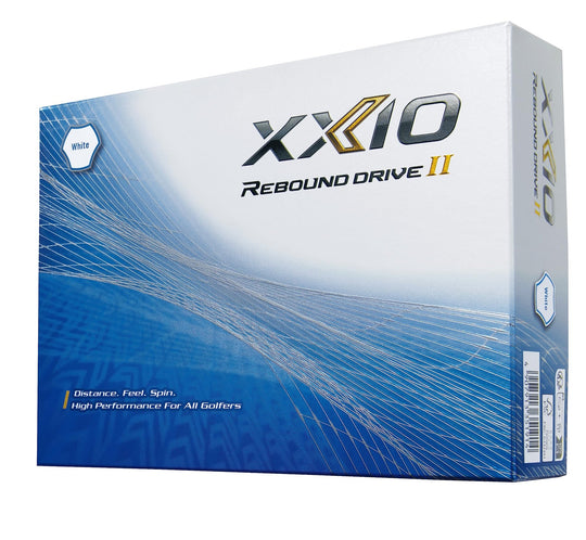 XXIO Rebound Drive 2 (2023) Golf Balls Dozen (12) White - WAFUU JAPAN