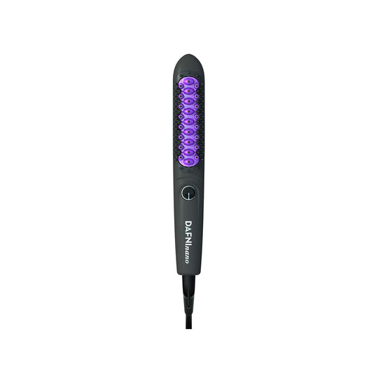 YA - MAN Dafni Nano Heated Hair Brush DH16N Purple AC100 - 240V 50/60Hz - WAFUU JAPAN