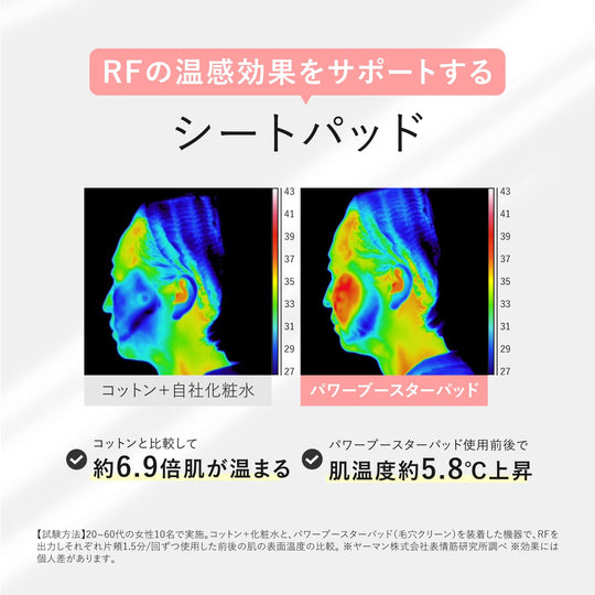 YA - MAN Hydrate Power Booster Toner Pads for Facial Device — 15 pads (YTJ0025) - WAFUU JAPAN