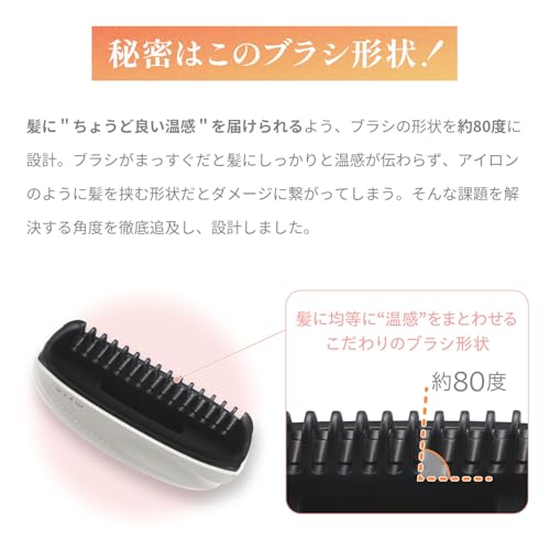 YA - MAN Miese Silky Shell Hair Brush MS90W White - WAFUU JAPAN