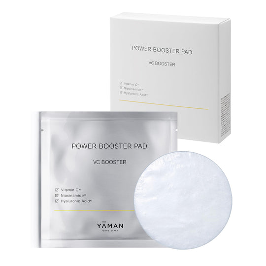 YA - MAN Power Booster Facial Toner Pads 15 Sheets YTJ0027 - WAFUU JAPAN