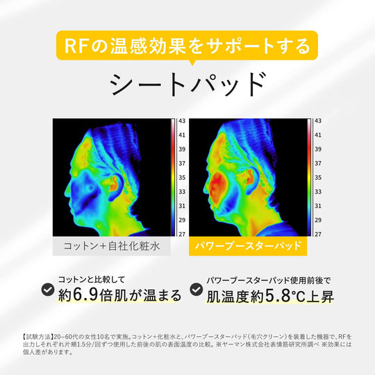 YA - MAN Power Booster Facial Toner Pads 15 Sheets YTJ0027 - WAFUU JAPAN