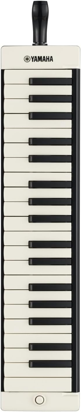 Yamaha Adult Pianica 37 Keys with Long Short Pipes Shoulder Strap Soft Case P37EBK2 Black - WAFUU JAPAN