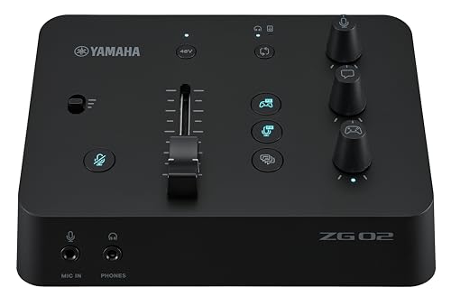YAMAHA Game Streaming Audio Mixer ZG02 - WAFUU JAPAN
