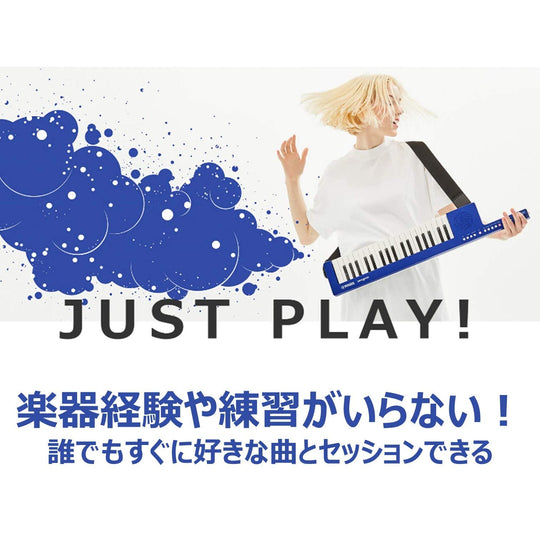Yamaha SHS - 300BU Sonogenic 37 - Key Shoulder Keyboard Blue Smart Link - WAFUU JAPAN