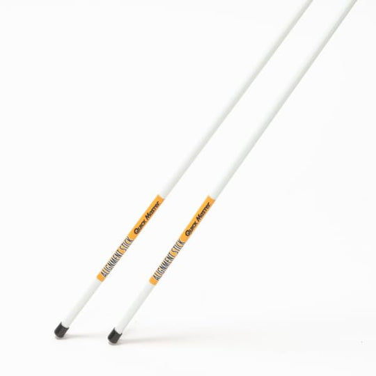 Yamani Golf Quick Master Alignment Sticks (2) — White (QMMGNT33) - WAFUU JAPAN