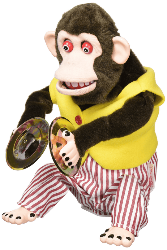 YAMANI Musical Jolly Chimp Monkey Naughtiness Cymbals Rare 9510 - WAFUU JAPAN