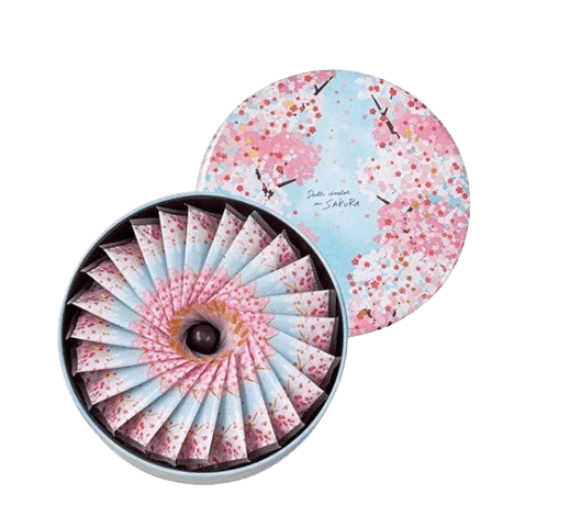 YOKU MOKU Cherry Blossom Chocolate Sandwich - WAFUU JAPAN