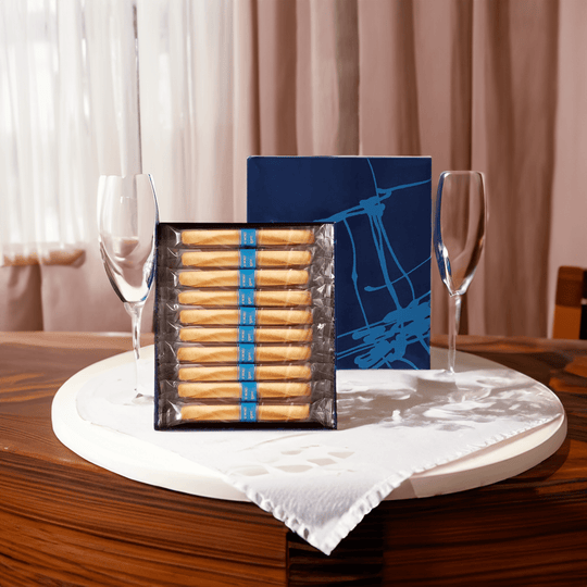 YOKU MOKU Cigare (20 cookies) Rolled Butter Cookies Japanese gift - WAFUU JAPAN