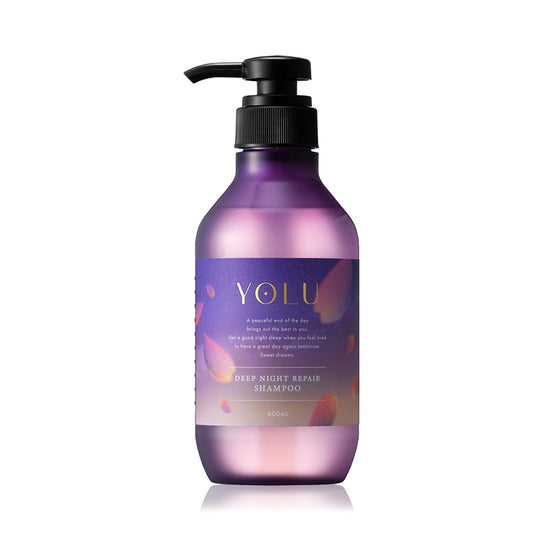 YOLU Shampoo Bottle Spring 2024 Limited Edition Deep Night Repair Night Beauty Shampoo 400mL - WAFUU JAPAN