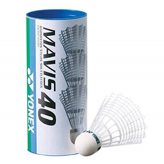 YONEX Mavis 40P Badminton Shuttlecocks 3pcs Nylon Synthetic Cork M - 40BP - WAFUU JAPAN