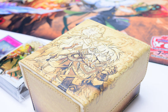 YuGiOh White Story Duel Set limited YCSJ Nagoya 2025 rubber playmat sleeves - WAFUU JAPAN