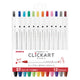 Zebra ClickArt ST Water-Based Pens Set 12 Colors WYSS22-12CST