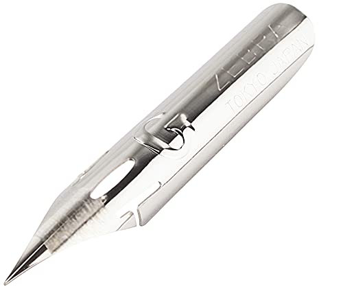 Zebra Pen Nib for Cartoon Pen G Pen No.G 10 pens PG-6B-C-K Silver - WAFUU JAPAN