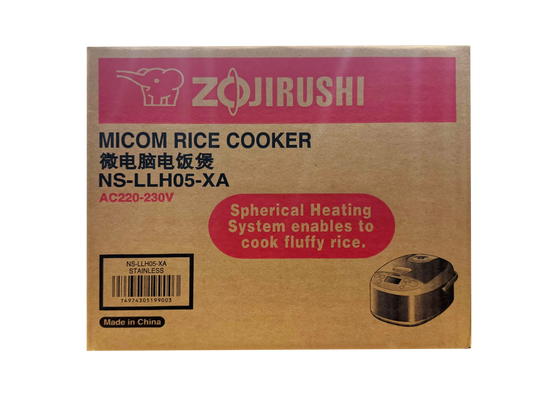 Zojirushi Microcomputer rice cooker 3cup NS - LLH05 - XA AC220 - 230V - WAFUU JAPAN