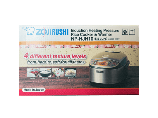 Zojirushi Pressure IH rice cooker 5 - cups 220V SE plug made in Japan NP - HJH10 - WAFUU JAPAN