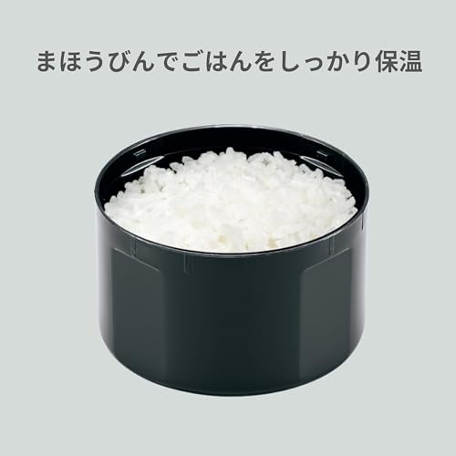 Zojirushi Stainless Steel Insulated Lunch Jar Bento 3 Cups Microwave - safe Black SL - GH18 - BA - WAFUU JAPAN