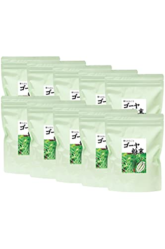 100% bitter melon tea Powder 100g × 10 bag aluminum bag - WAFUU JAPAN