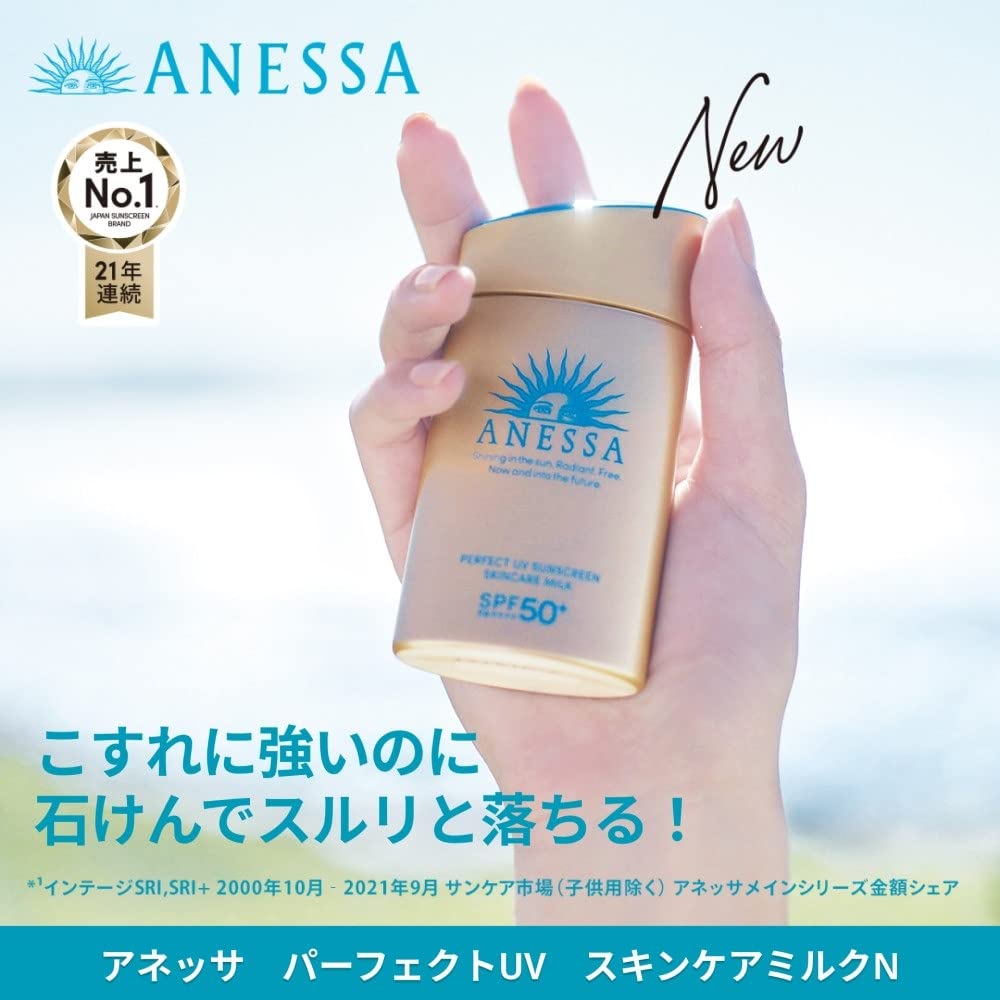 資生堂 アネッサ ANESSA パーフェクトＵＶ スキンケアミルク 60ml 2本