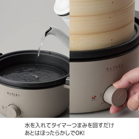 APIX Electric Seiro Steamer AMZ-450 steam cooker 100v - WAFUU JAPAN