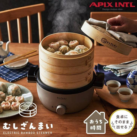 APIX Electric Seiro Steamer AMZ-450 steam cooker 100v - WAFUU JAPAN