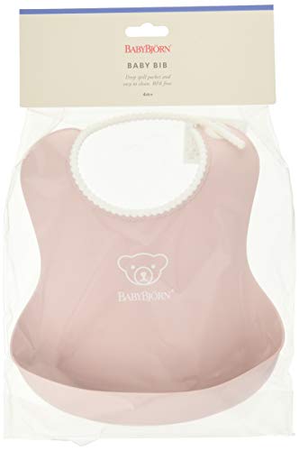 BABYBJÖRN baby's bib powder pink - WAFUU JAPAN