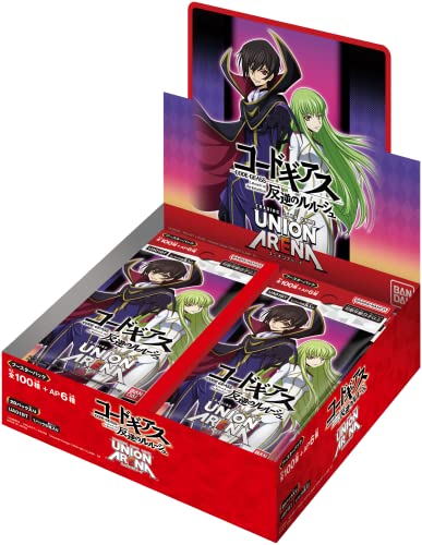 BANDAI UNION ARENA Booster Pack CODE GEASS Lelouch of the Rebellion (BOX) 20 Packs UA01BT - WAFUU JAPAN