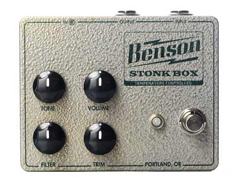 Benson Amps Stonk Box Temperature-Controlled Fuzz Guitar Effects Pedal - WAFUU JAPAN