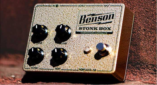 Benson Amps Stonk Box Temperature-Controlled Fuzz Guitar Effects Pedal - WAFUU JAPAN