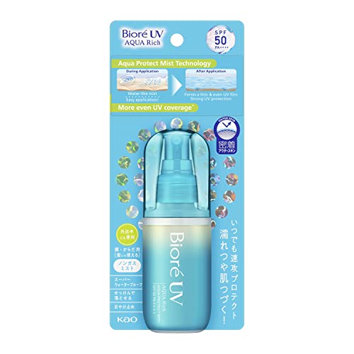 Biore UV Aqua Rich Aqua Protect Mist 60ml - WAFUU JAPAN