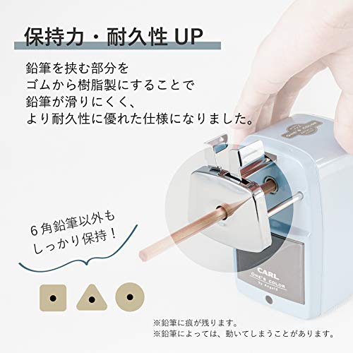 Carl Office Equipment Pencil sharpener Angel 5 Royal 3 A5RY3-T - WAFUU JAPAN