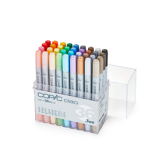 Copic Ciao graphic marker 36 colors set - WAFUU JAPAN