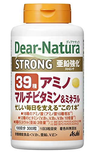 Dear Natura strong39 12 Vitamin 18 amino acid 9 mineral 100 day 300tb –  WAFUU JAPAN