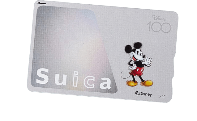 Disney100 Commemorative JR Suica (card and storage box