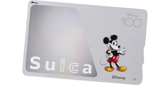 ディズニー 100 Suica カード コレクション 縦 横 Disney Disney100 Commemorative JR Suica (card and storage box