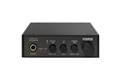 FOSTEX USB DAC Headphone Amplifier Line/Digital Output 36bit/192kHz  Hi-Resolution HP-A3mk2