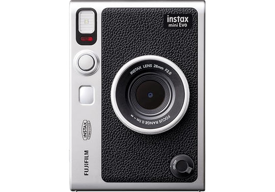 FUJIFILM 2023 Cheki Instax Mini Evo Hybrid Camera Black type-C model - WAFUU JAPAN