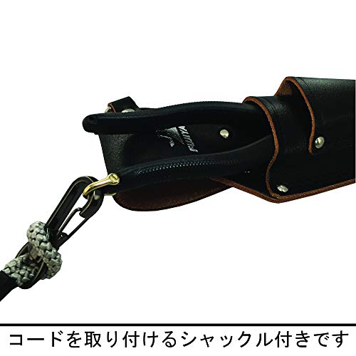Fujiya Eccentric Power Pliers (black-gold with shackle) 200mm 225m - WAFUU JAPAN