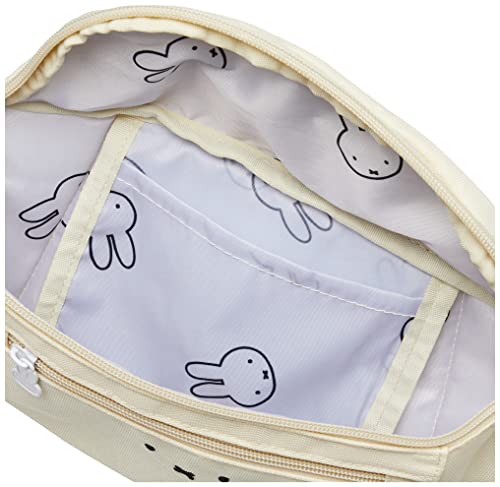 Hapitas Miffy Waist Bag B185 Face Ivory 6049 - WAFUU JAPAN