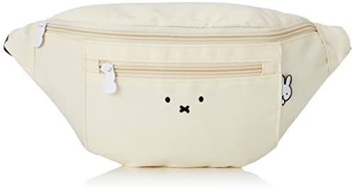 Hapitas Miffy Waist Bag B185 Face Ivory 6049 - WAFUU JAPAN