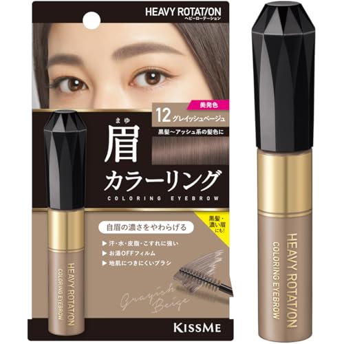 Heavy Rotation Coloring Eyebrow R 12 Grayish Beige 8g - WAFUU JAPAN