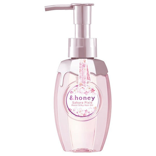 &HONEY Sakura Pixie Moist Silky Hair Oil 3.0 Yaezakura Honey 100ml - WAFUU JAPAN
