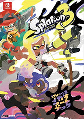 Ikasu Art Book Splatoon 3 Nintendo B5 All Color 400p W/Poster 2023 Japanese - WAFUU JAPAN