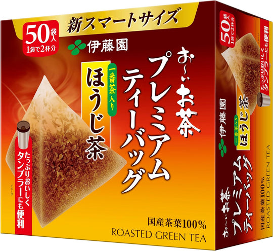 Ito En Premium Bag Roasted Green Tea 50 Packs - WAFUU JAPAN