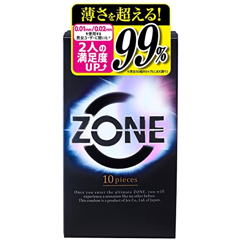 JEX Condom ZONE 10 condoms - WAFUU JAPAN